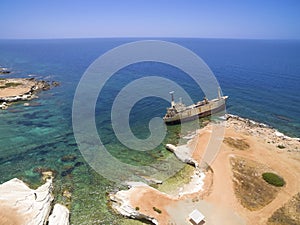 Shipwreck EDRO III, Pegeia, Paphos photo