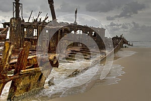 Shipwreck Fraser Island photo