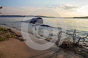 Shipwreck On The Graveyard Coast Of The Great Lakes