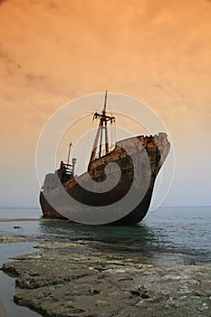 Shipwreck, Greece