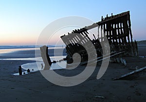 Shipwreck Silhouette 2