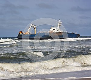 Shipwreck - Skeleton Coast - Namibia