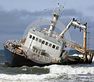 Shipwreck - Skeleton Coast - Namibia