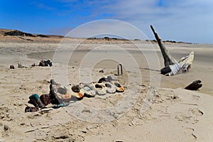 Shipwreck from Skeleton coast