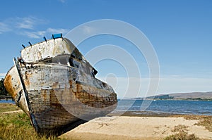 Shipwrecked Boat photo