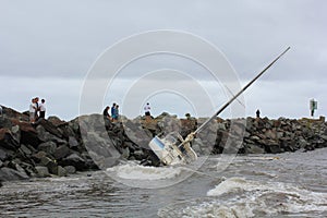 Shipwrecked in the Harbour