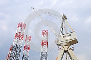 Shipyard crane