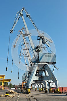 Shipyard in galati, romania