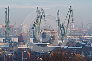 Shipyard in Gdansk