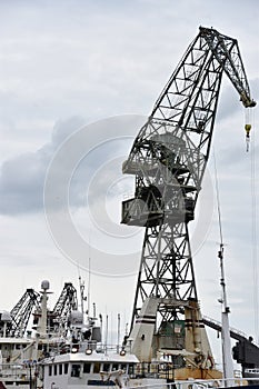 Shipyard in Gdansk, Poland