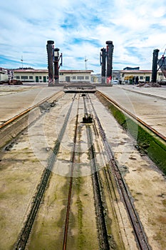 Shipyard ramp