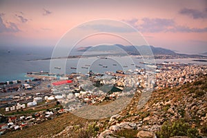 Shipyards in Perama, Piraeus, Athens. photo