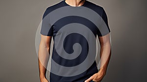 shir navy blue t shirt