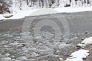 Shirakawa-go at winter