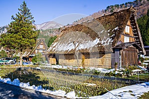 Shirakawa Village - UNESCO world heritage site, Gassho-zukuri farmhouse