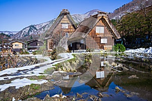 Shirakawa Village - UNESCO world heritage site, Gassho-zukuri farmhouse