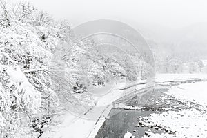 Shirakawago Japan Winter