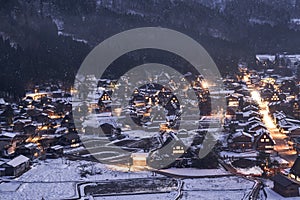 Shirakawago Snow Village