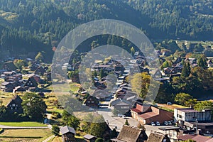 Shirakawago village in Japan