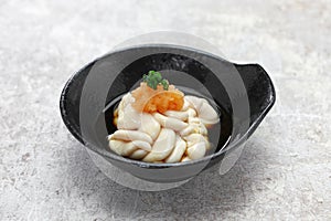 Shirako ponzu,  japanese cuisine