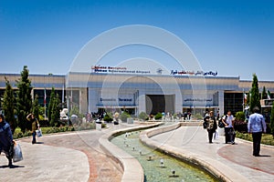 Shiraz Shahid Dastgheib International Airport in Iran.