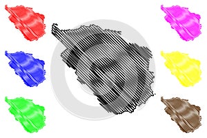 Shire of Etheridge (Commonwealth of Australia, Queensland state) map