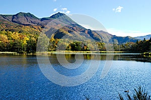 Shiretoko Five Lakes in Autumn, Hokkaido, Japan