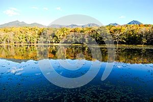 Shiretoko Five Lakes in Autumn, Hokkaido, Japan