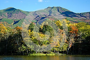 Shiretoko Five Lakes in Autumn, Hokkaido, Japan