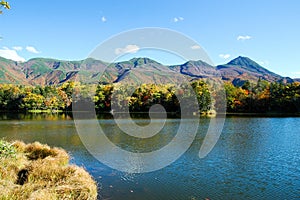 Shiretoko Five Lakes in Autumn, Hokkaido, Japan