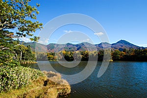 Shiretoko Five Lakes in Autumn, Hokkaido, Japan