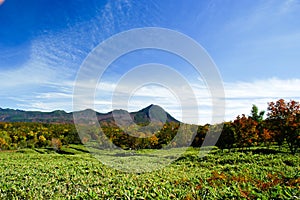 Shiretoko Moountains in Autumn, Hokkaido, Japan