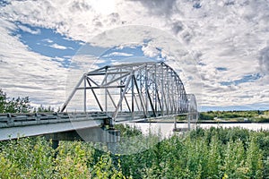 Shirley Demientieff Memorial Bridge near Nenana, Alaska