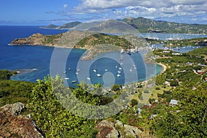 Shirley heights in Antigua, Caribbean