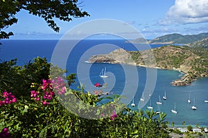 Shirley heights in Antigua, Caribbean