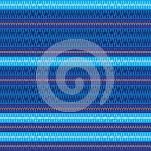 Shirt blue man stripe style seamless pattern