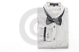 shirt with bow tie