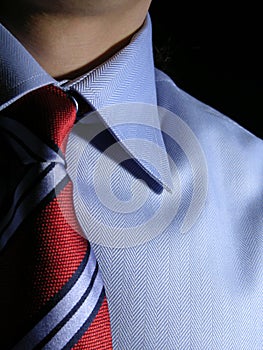 Shirt and tie