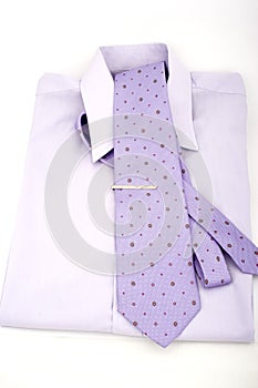 Shirt and tie