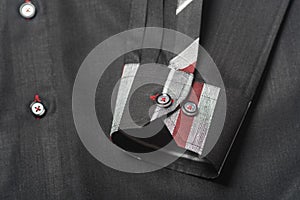 Shirts closeup. man shirts closeup