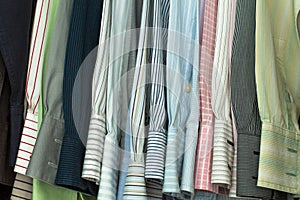 Shirtsleeves In A Closet