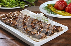 Shish kebab, lyulya-kebab.