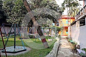 Shishu Bhavan, one of the houses established by Mother Teresa and run by the Missionaries of Charity in Kolkata