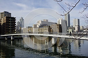 Shitamachi downtown waterfront photo