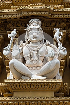 Shiva as Adi Yogi at Srikanteshwara Temple in Ganjangud, India.