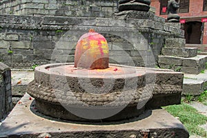 Shiva lingam shire in India and Nepal