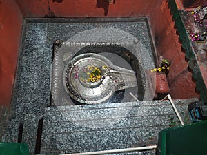 Shiva Lingam in Temple, Varanasi, India