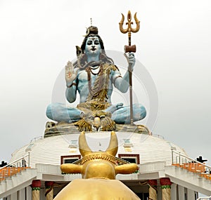 Shiva statue in Pokhara