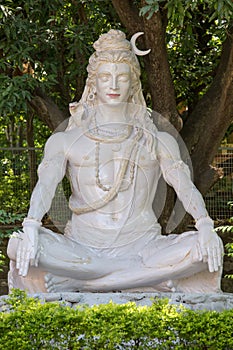 Shiva statue in Rishikesh, India
