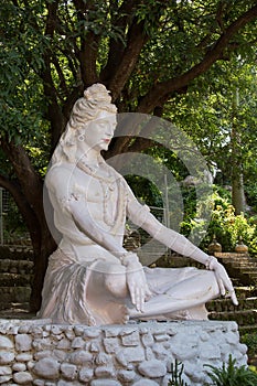 Shiva statue in Rishikesh, India. Outdoors